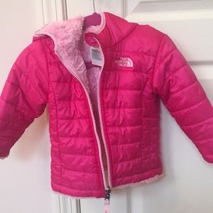 North face 12-18 month reversible coat